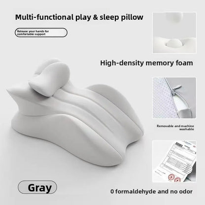 Multi-Position Memory Foam Bed Pillow