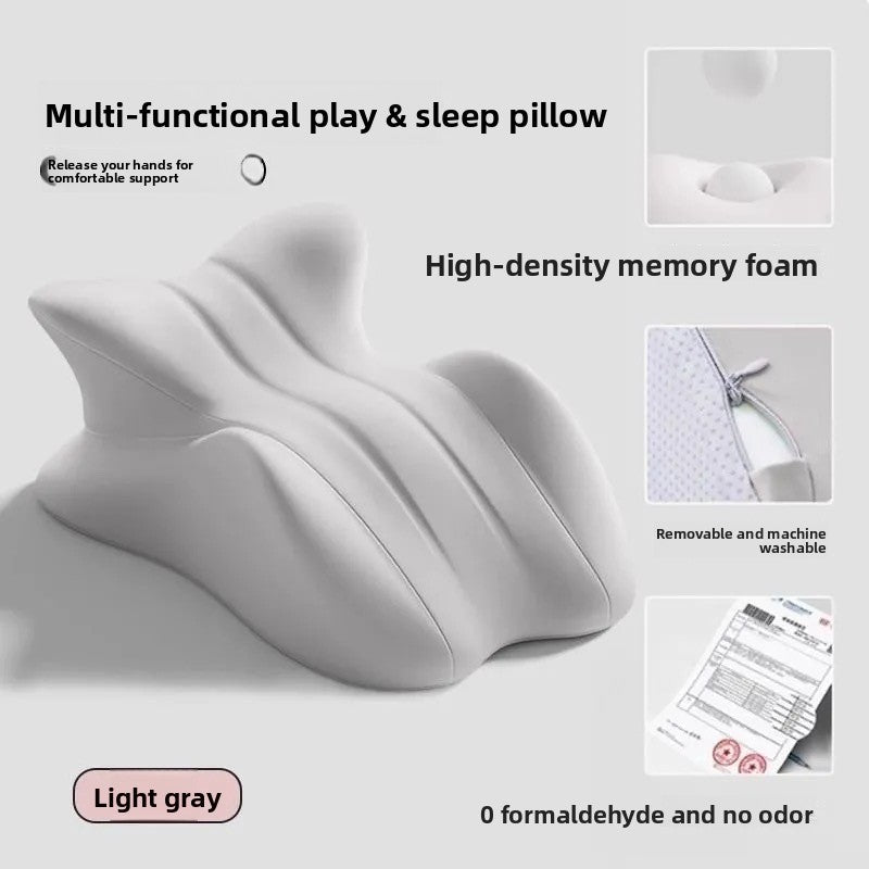 Multi-Position Memory Foam Bed Pillow