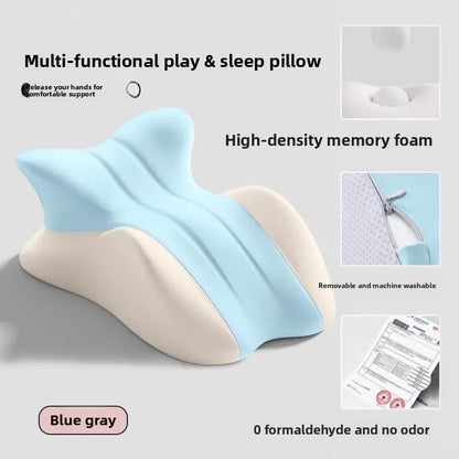 Multi-Position Memory Foam Bed Pillow