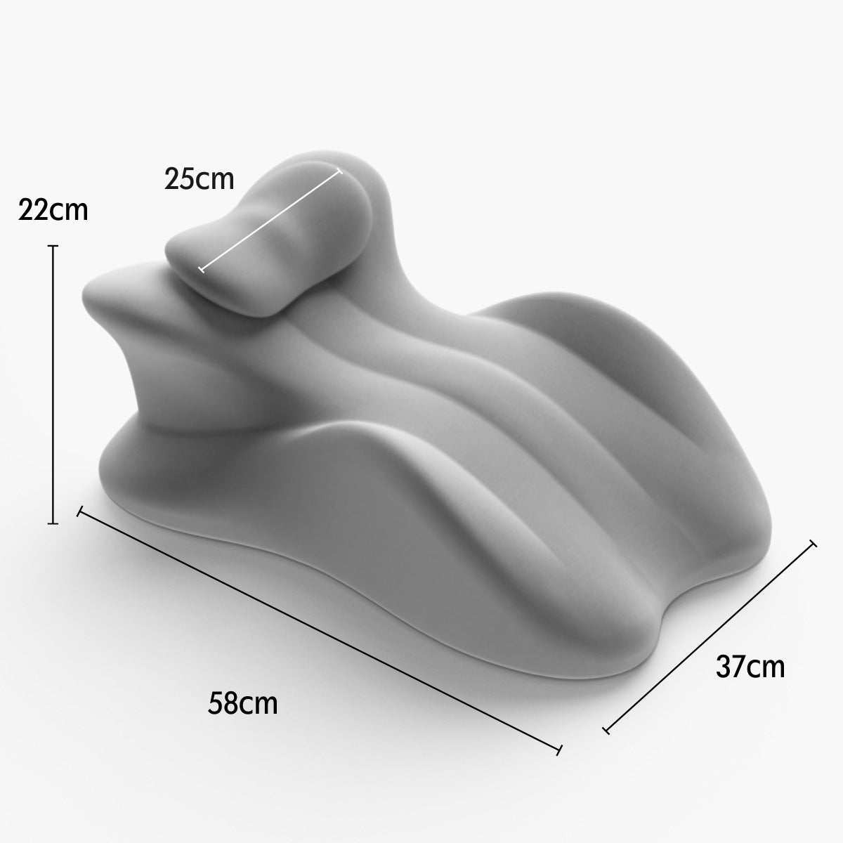 Multi-Position Memory Foam Bed Pillow