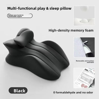Multi-Position Memory Foam Bed Pillow