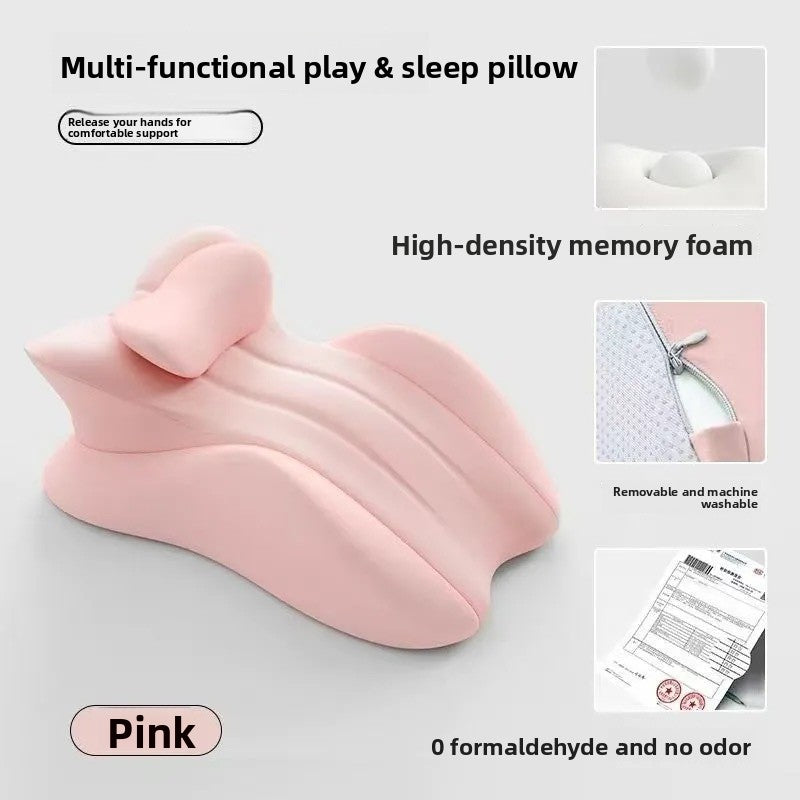 Multi-Position Memory Foam Bed Pillow