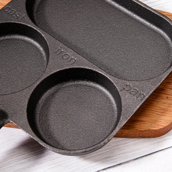 Multi-Purpose Cast Iron Frying Pan