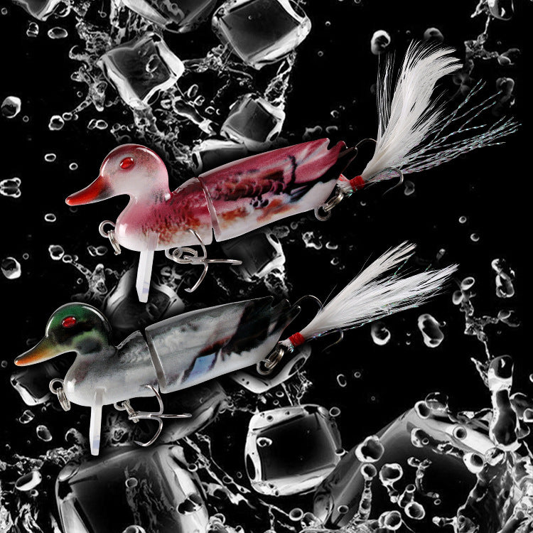 Multi-Section Duck Fishing Lure