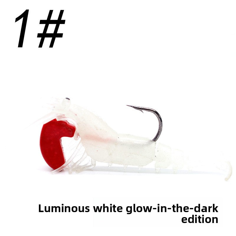Multi-segment jighead shrimp lure