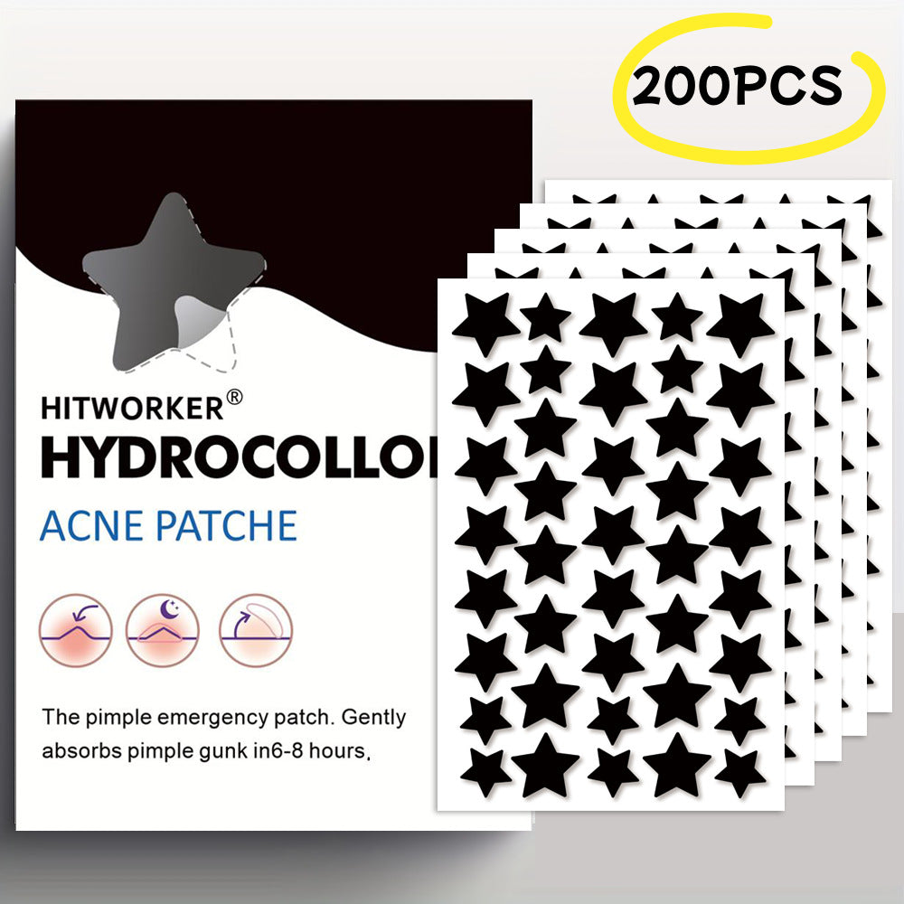 Multi-specification combination star acne patches