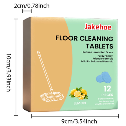 Multi-surface floor cleaning wipes