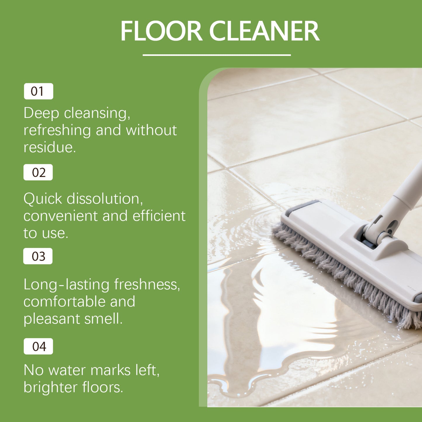 Multi-surface floor cleaning wipes