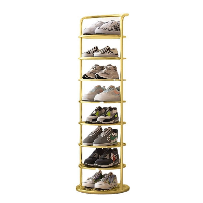 Multi Tier Iron Shoe Rack for Home Entrance Storage