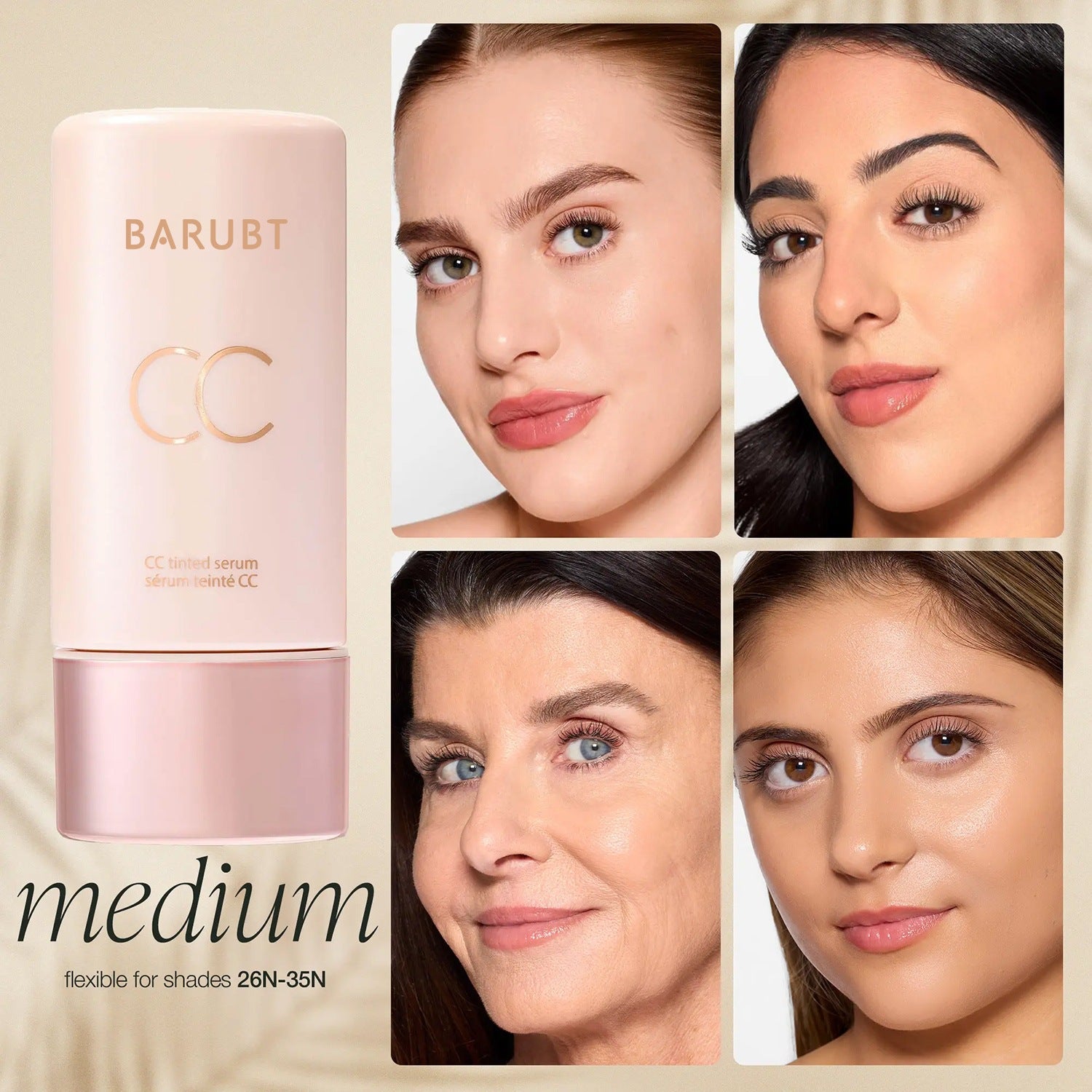Multi-Tone Color Correcting CC Serum