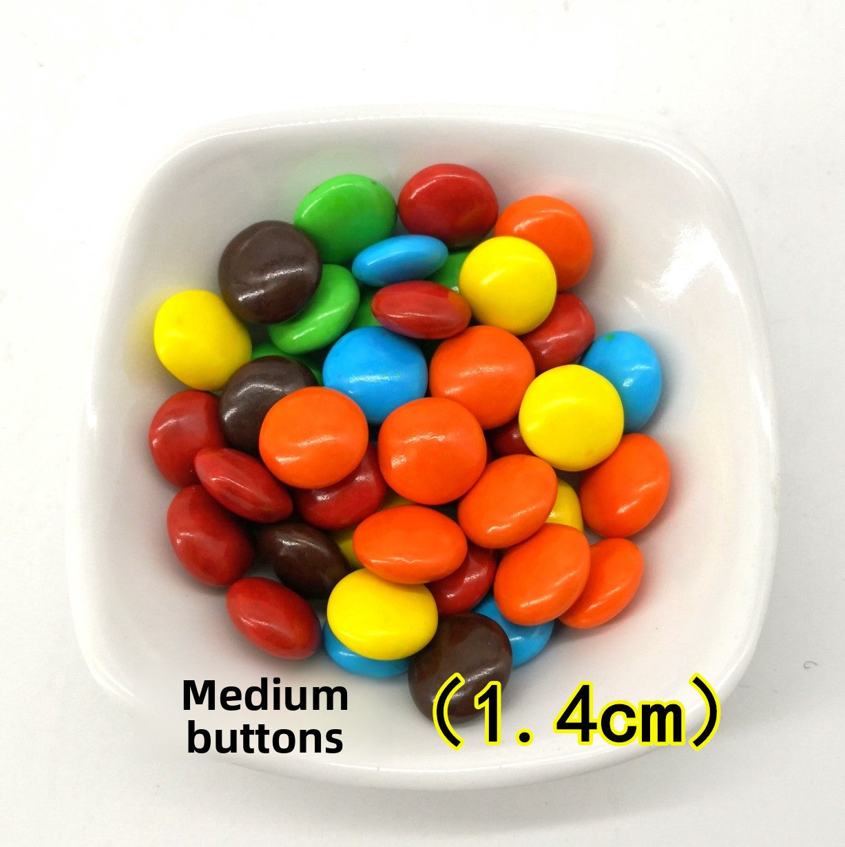 Multicolor Assorted Shape Chocolate Beans