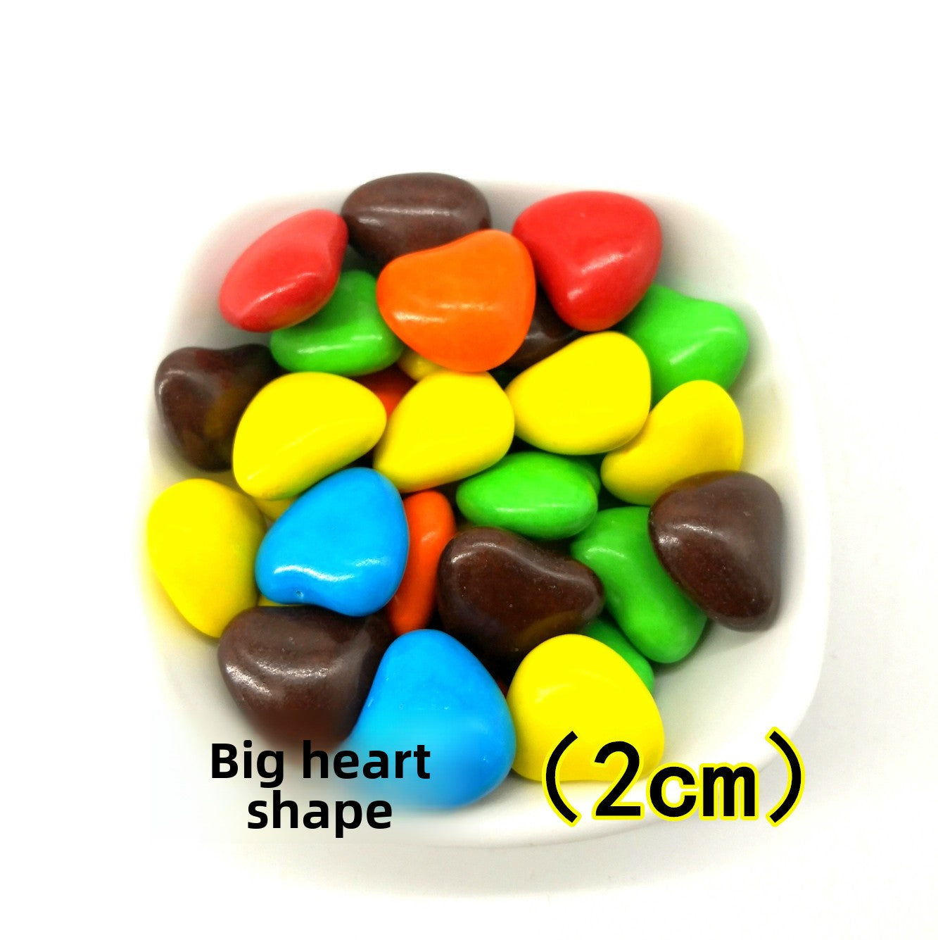 Multicolor Assorted Shape Chocolate Beans