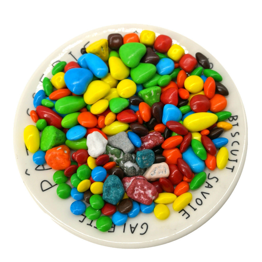 Multicolor Assorted Shape Chocolate Beans