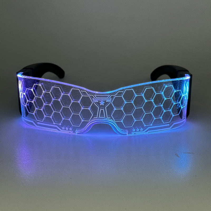 Multicolor LED Light Up Glasses