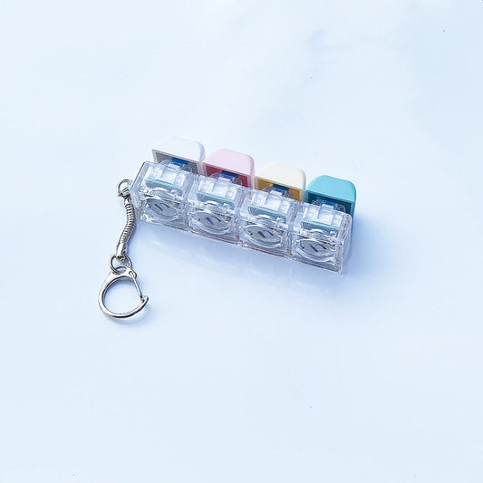 Multicolor Light-Up Keyboard Stress Relief Toy