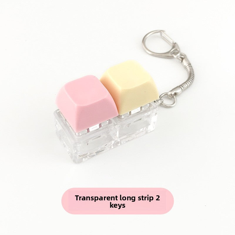 Multicolor Light-Up Keyboard Stress Relief Toy