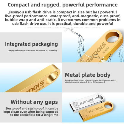 Multicolor metal USB drive