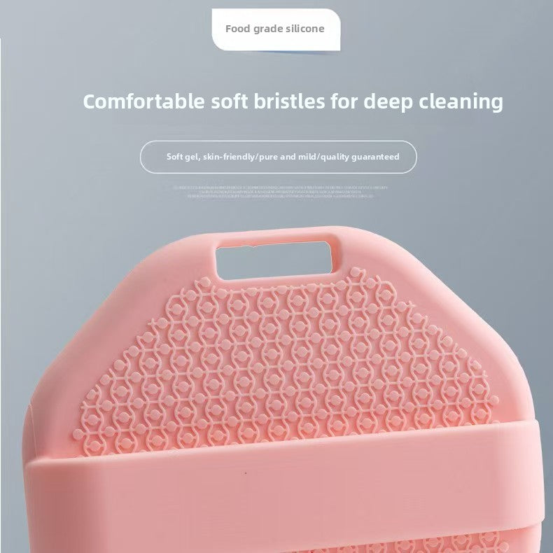 Multicolor Silicone Exfoliating Bath Brush