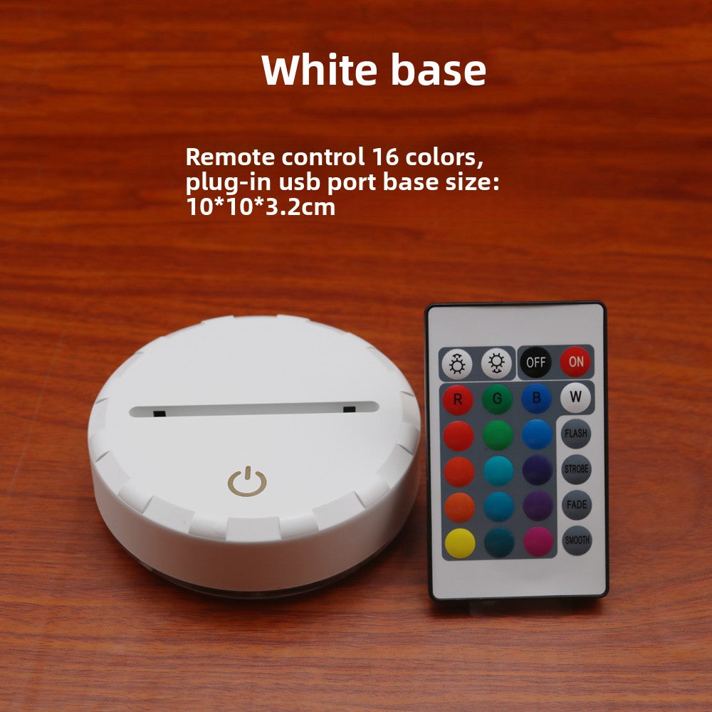 Multicolor Touch Control Night Light with Remote