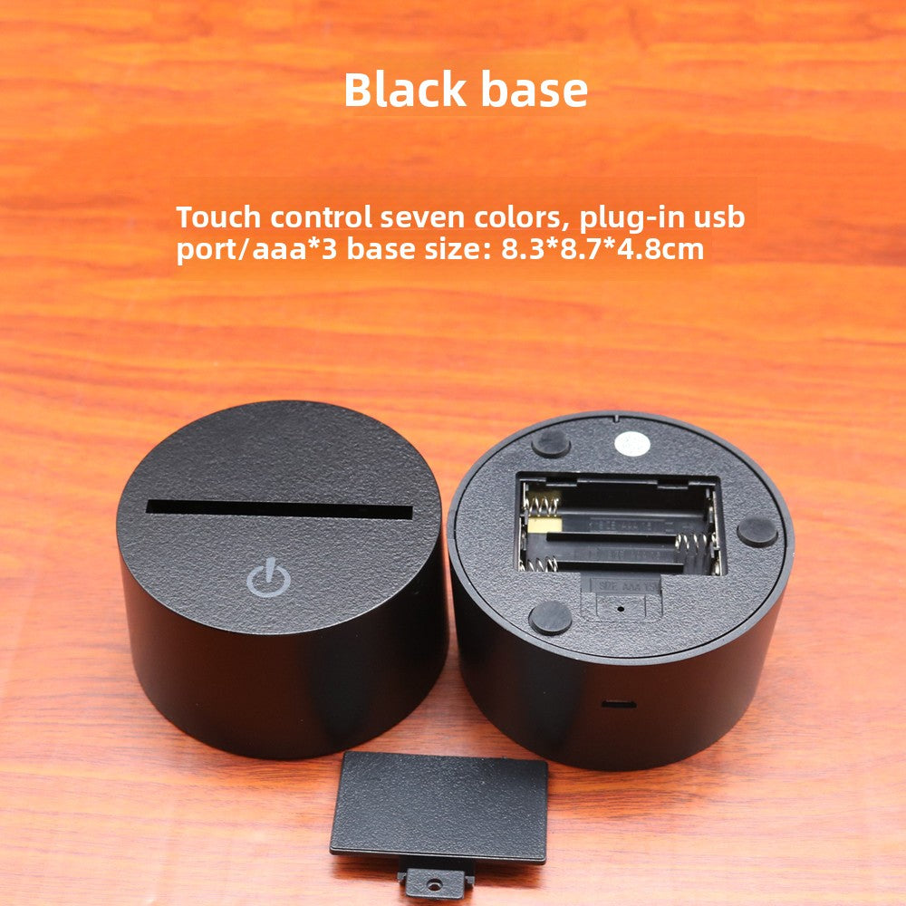 Multicolor Touch Control Night Light with Remote