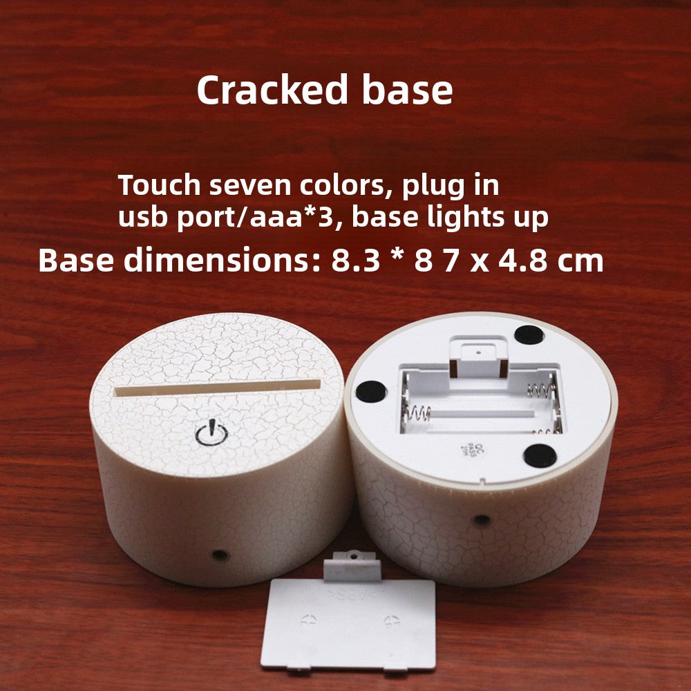Multicolor Touch Control Night Light with Remote