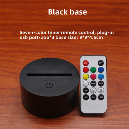 Multicolor Touch Control Night Light with Remote