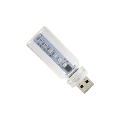 Multicolor USB Touch Night Light with Frosted Glass Design