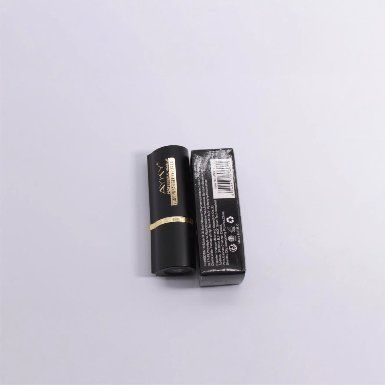 Multicolored solid waterproof eyeshadow stick