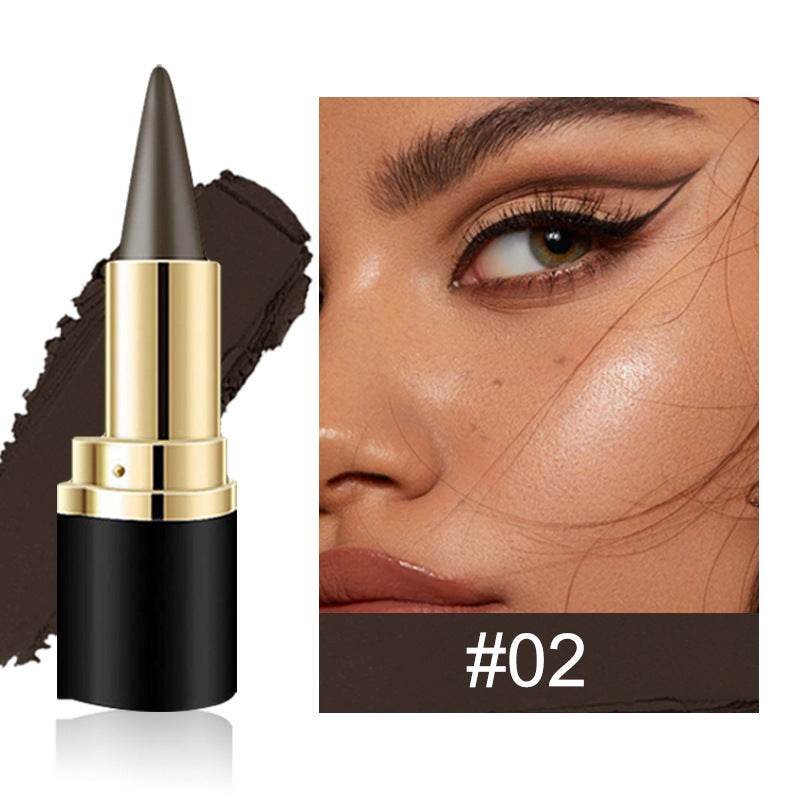 Multicolored solid waterproof eyeshadow stick