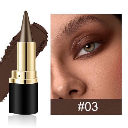 Multicolored solid waterproof eyeshadow stick