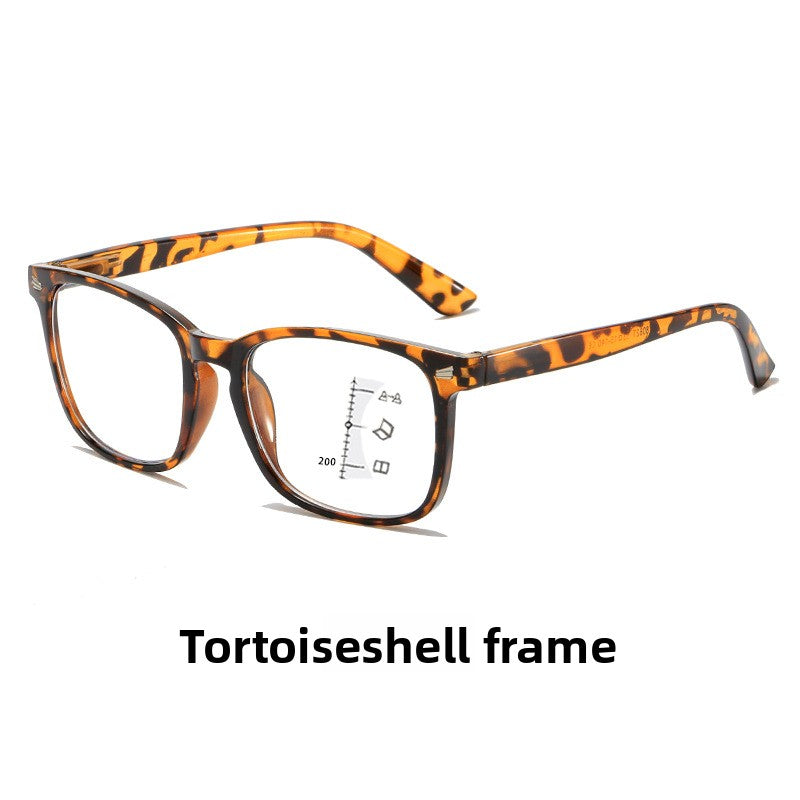 Multifocal Anti-Blue Light Presbyopia Glasses