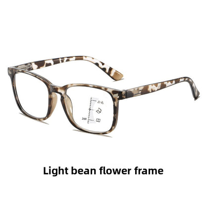 Multifocal Anti-Blue Light Presbyopia Glasses