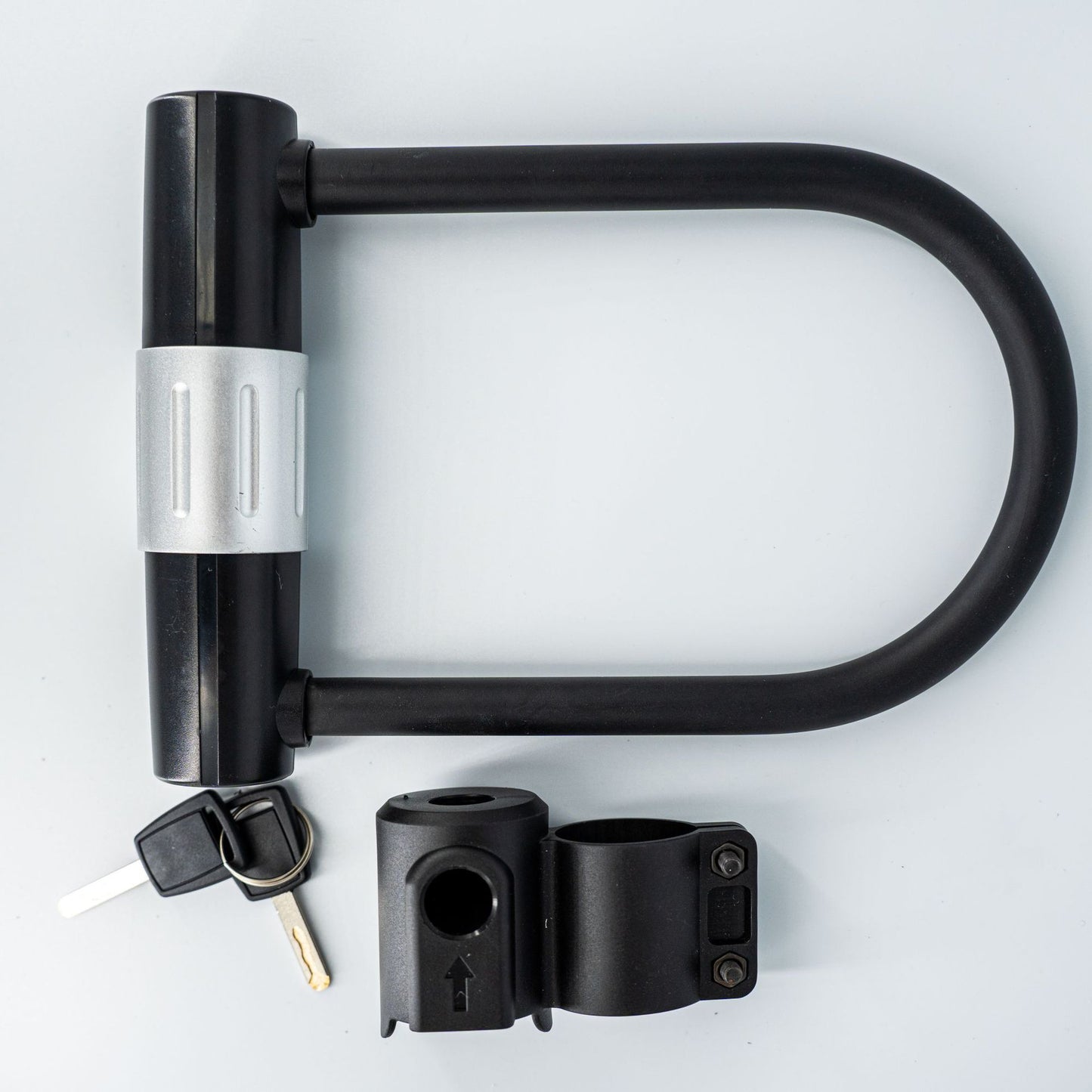Multifunction Bicycle U Lock with Steel Cable