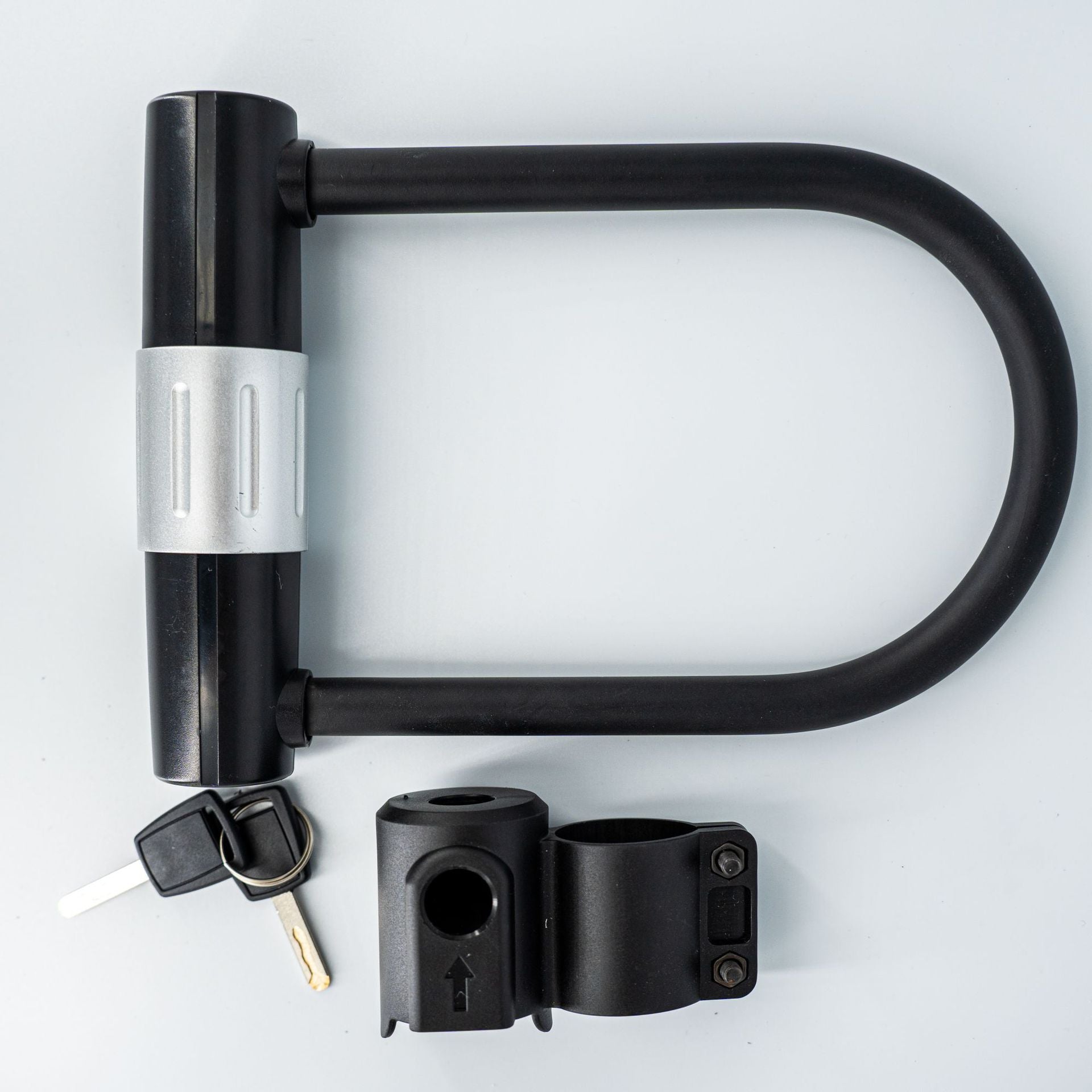 Multifunction Bicycle U Lock with Steel Cable