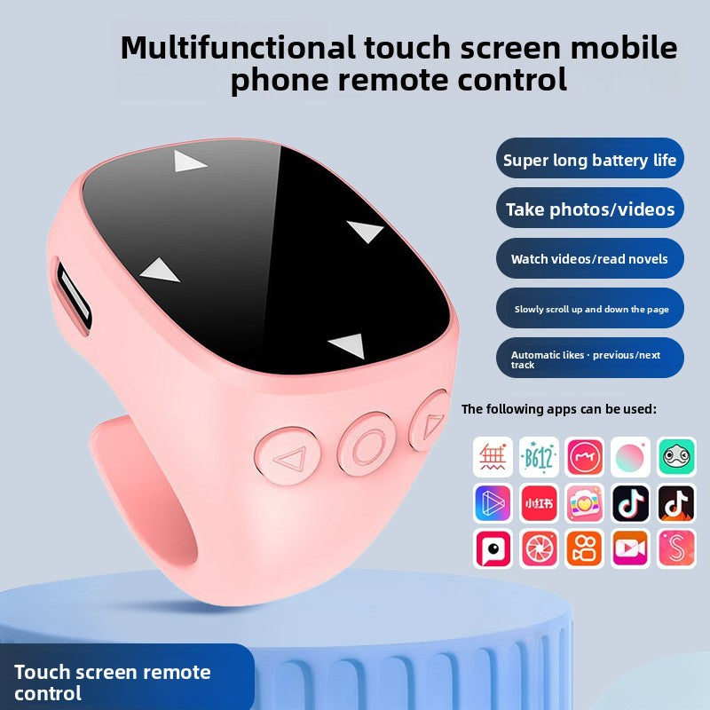 Multifunction Bluetooth Remote Control with Phone Stand