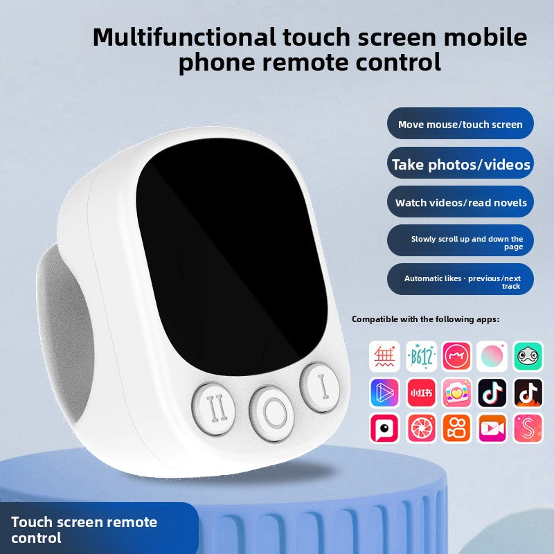 Multifunction Bluetooth Remote Control with Phone Stand