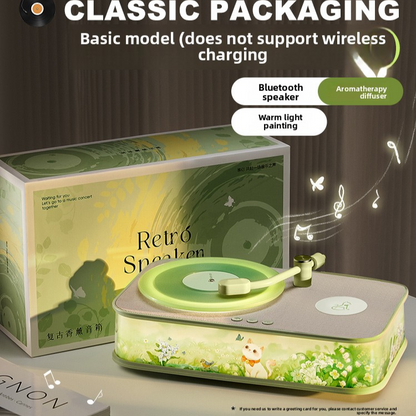 Multifunction Bluetooth Speaker with Aromatherapy and Night Light