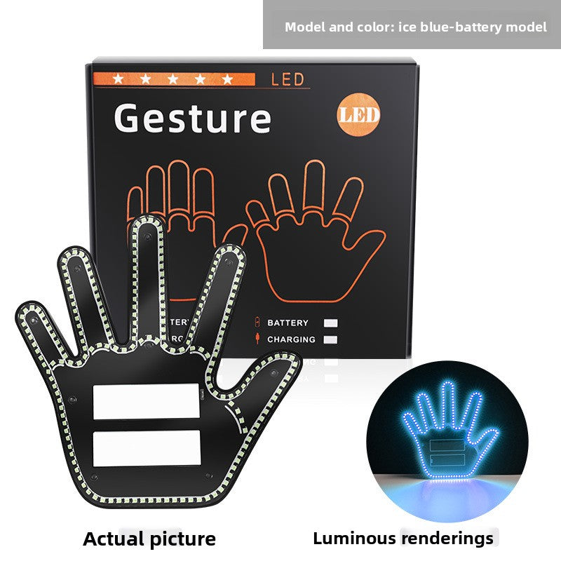 Multifunction Car Gesture Warning Light