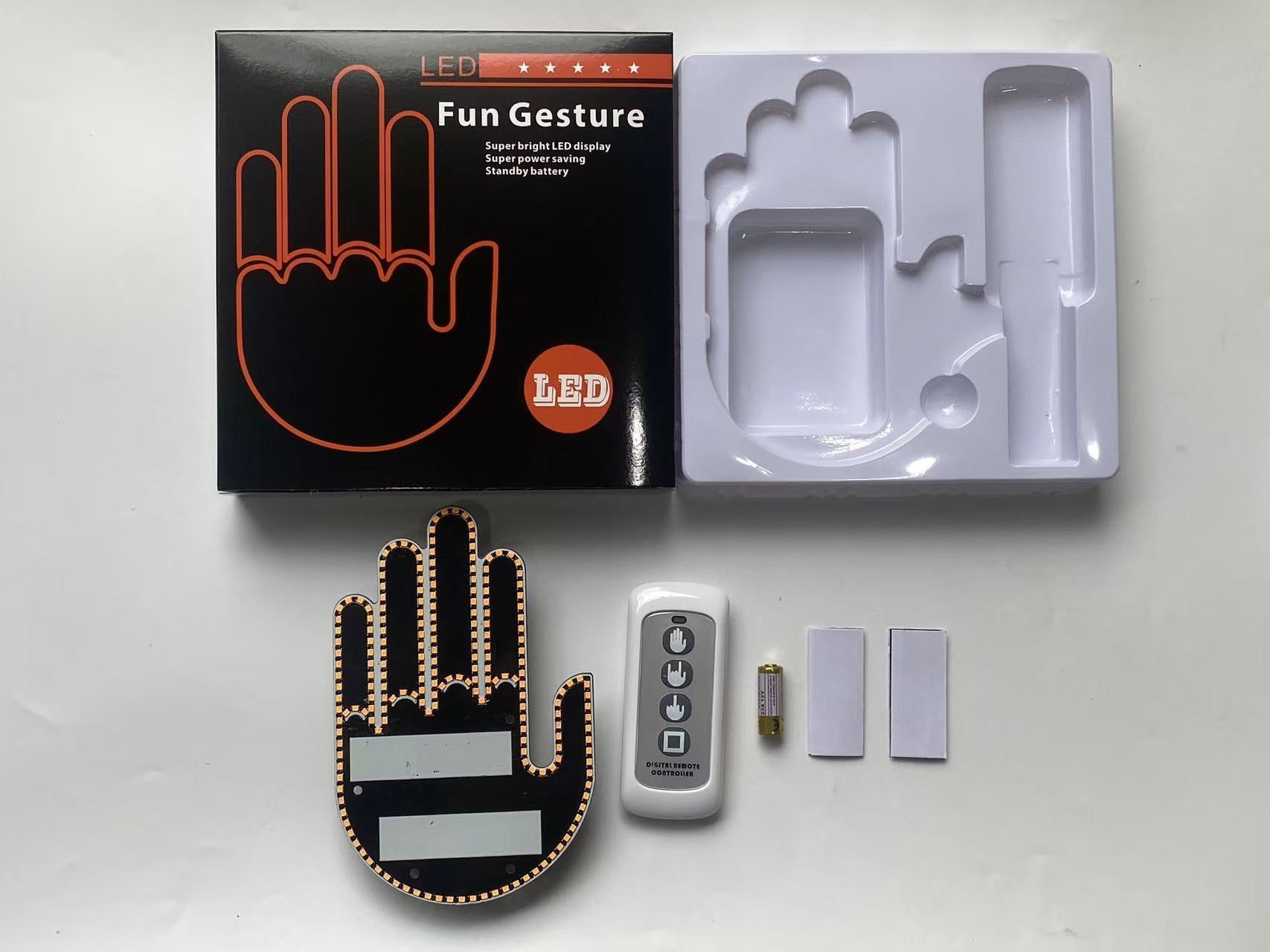 Multifunction Car Gesture Warning Light