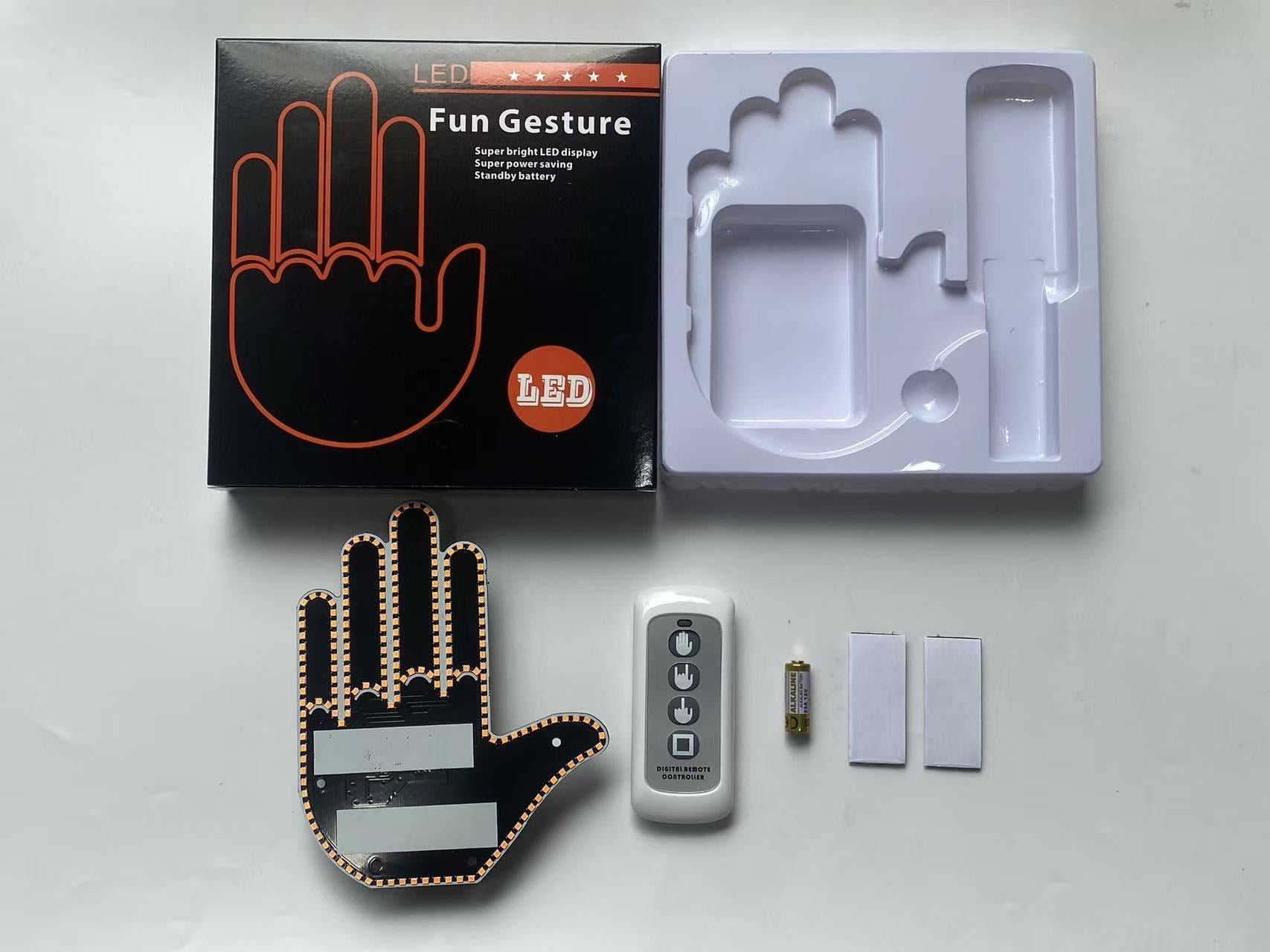 Multifunction Car Gesture Warning Light