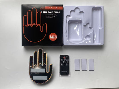 Multifunction Car Gesture Warning Light