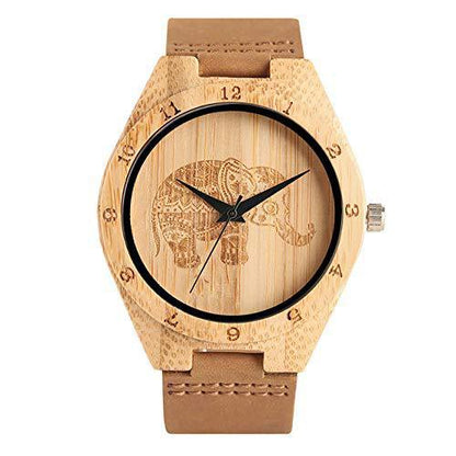 Multifunction Compass Wooden Watch