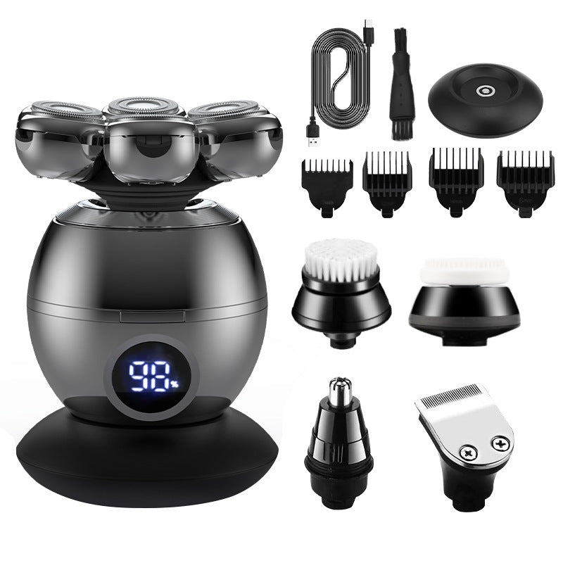 Multifunction Electric Shaver with LCD Display