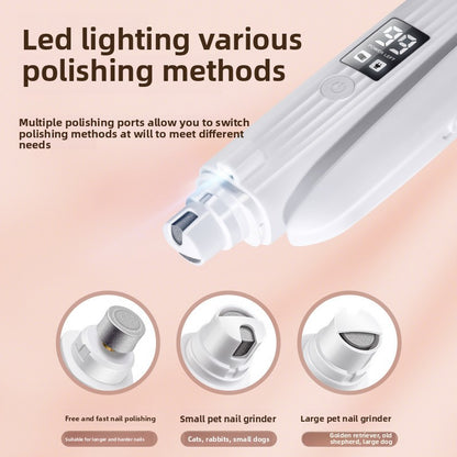 Multifunction LED Pet Nail Clipper with Blood Line Detection