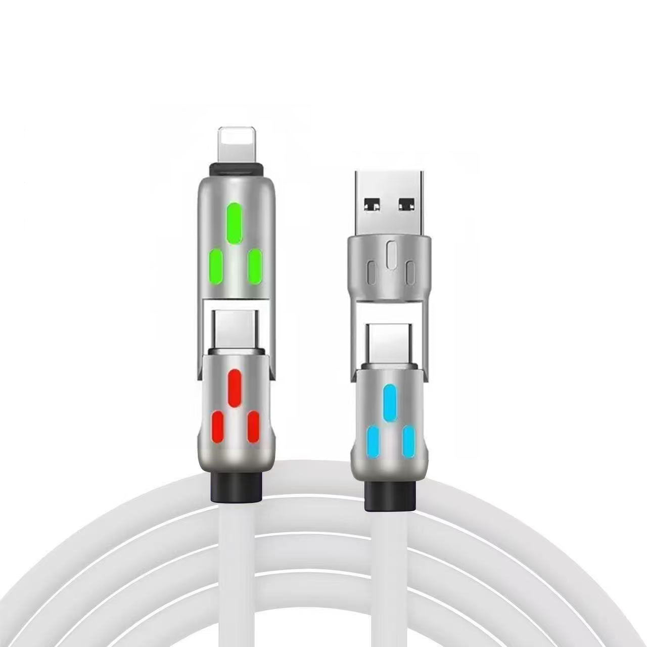 Multifunction Light-Up Fast Charging Data Cable