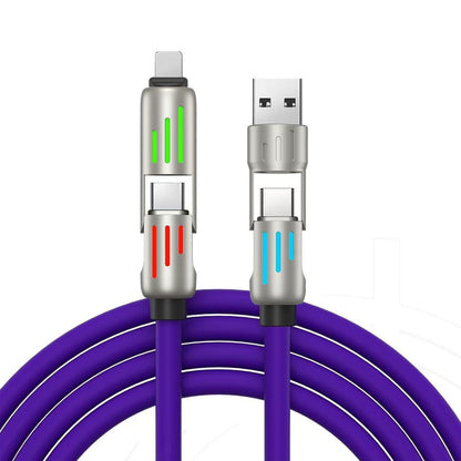 Multifunction Light-Up Fast Charging Data Cable
