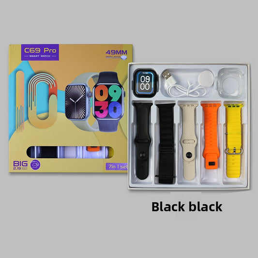 Multifunction Smartwatch with Changeable Straps