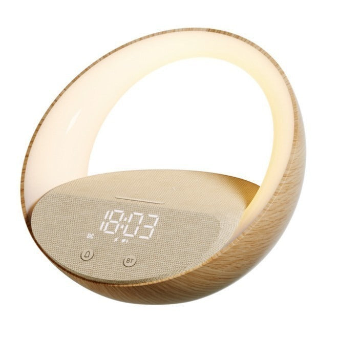 Multifunction Sunrise Alarm Clock with Bluetooth Speaker