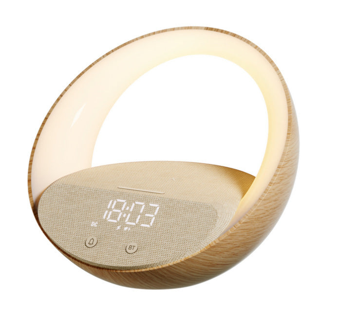 Multifunction Sunrise Alarm Clock with Bluetooth Speaker