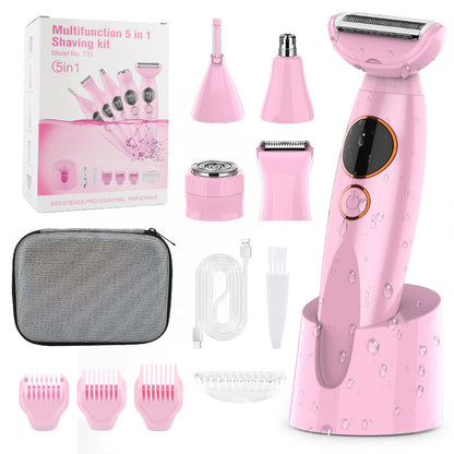 Multifunctional 5-in-1 Women's Hair Removal Device